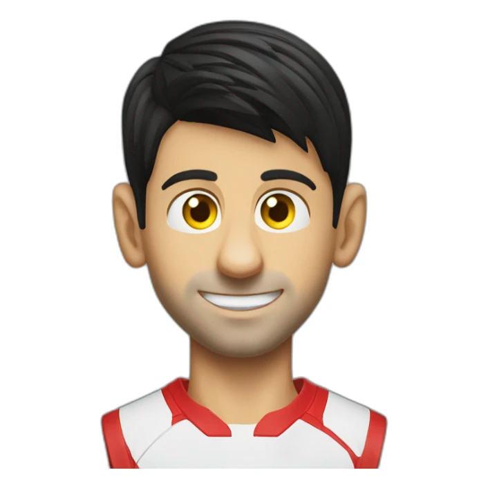 Novak Djokovic JB Hi Fi sticker