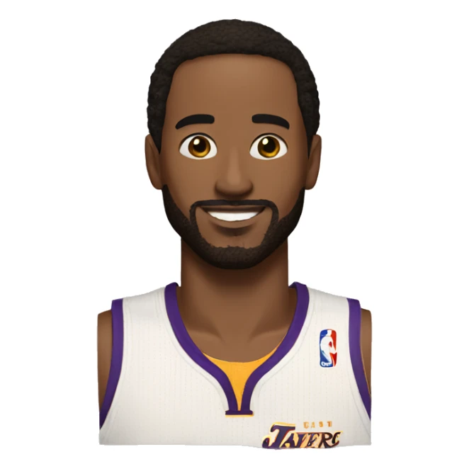 white man but he likes kobe braynt sticker