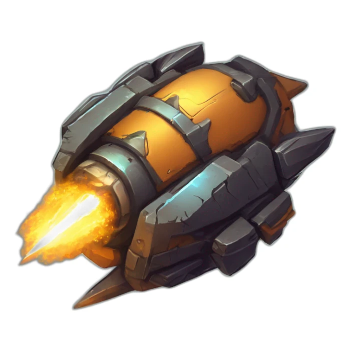 meteor scifi roguelike rpg style inspired by slay the spire digital art sticker