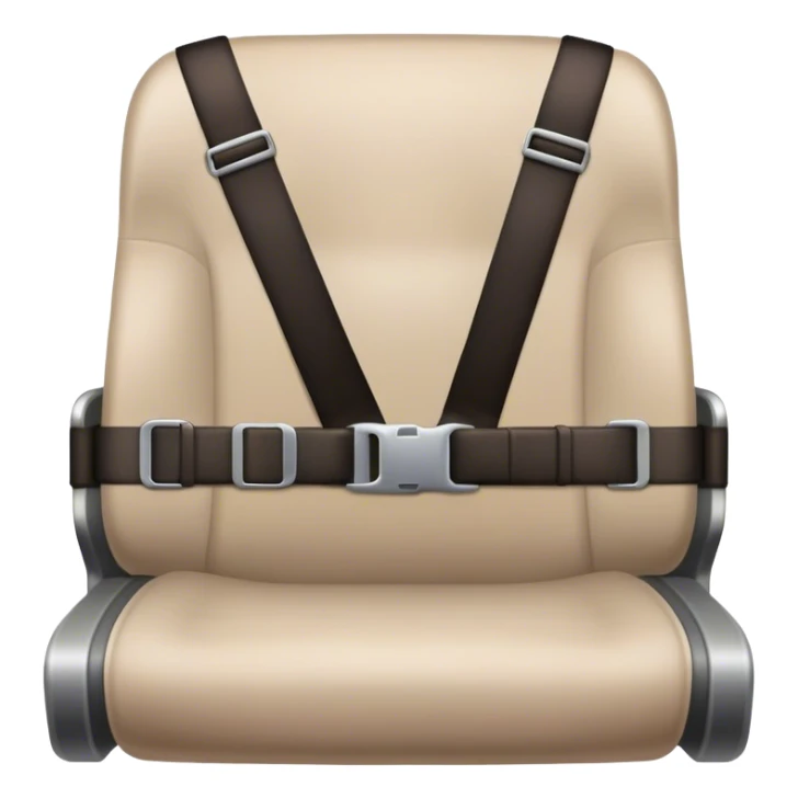 plane seat belt waist sticker