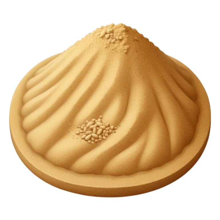 pile of the sand sticker