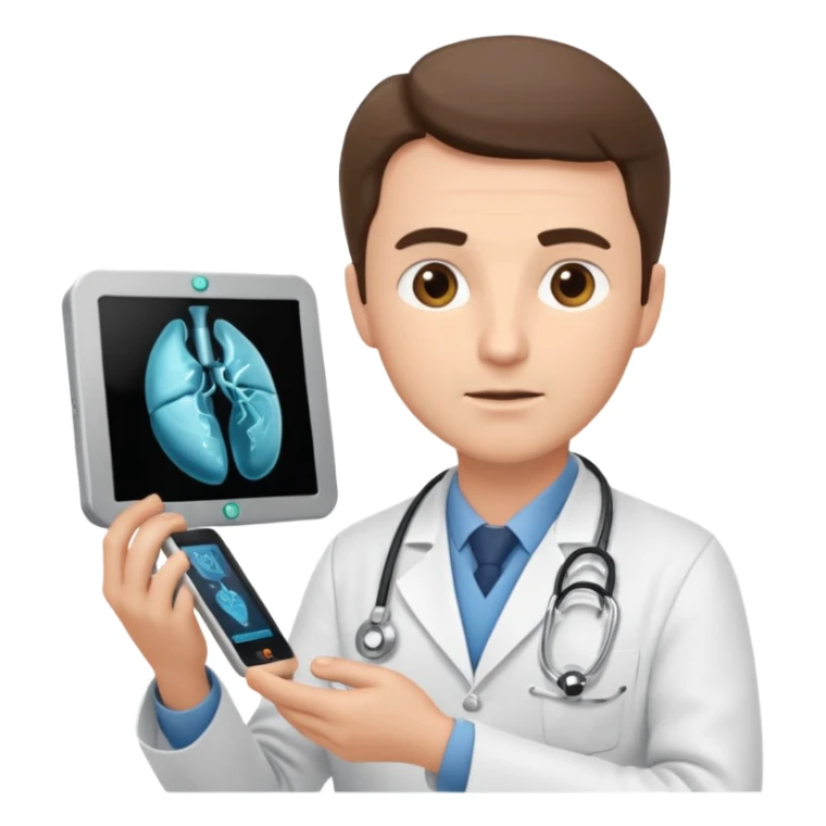 doctor learning to optimize an ultrasound study sticker