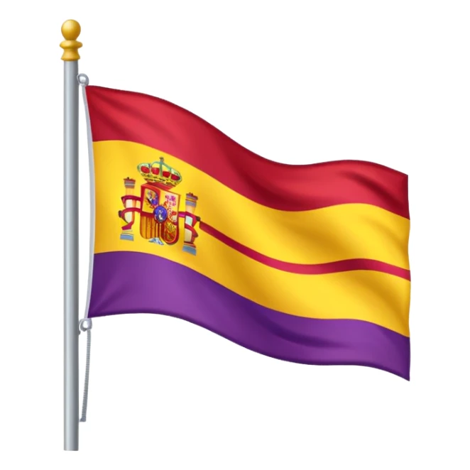 bandera republicana española sticker