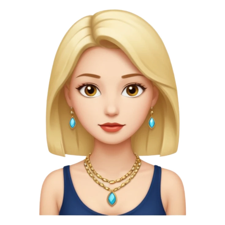 Cekici ve goz alici bayan resmi sticker