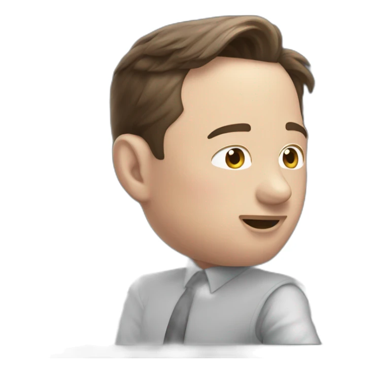Elon Musk qui twerk sticker