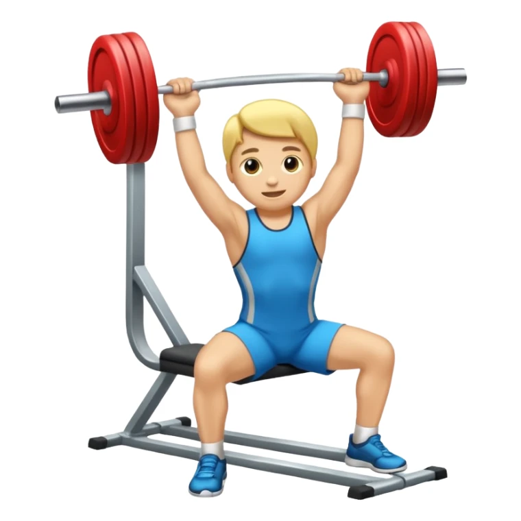 Mancuerna de gimnasio vista desde el ángulo derecho  sticker