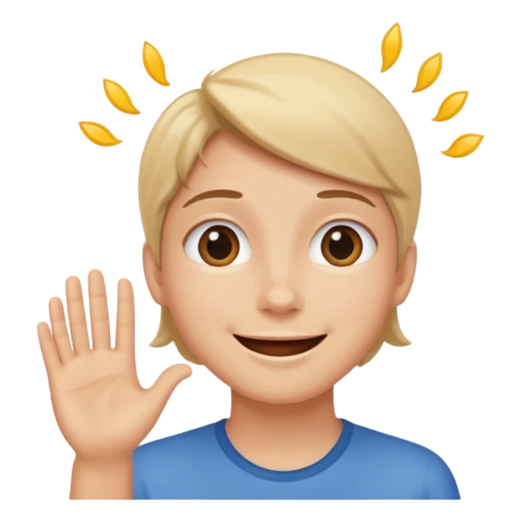 Personne qui fait semblant de croire en quelqu'un  sticker