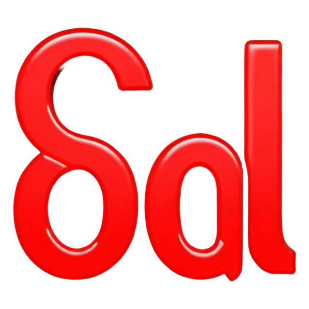 can you make me a red neon emoji out of the word "Ego" sticker