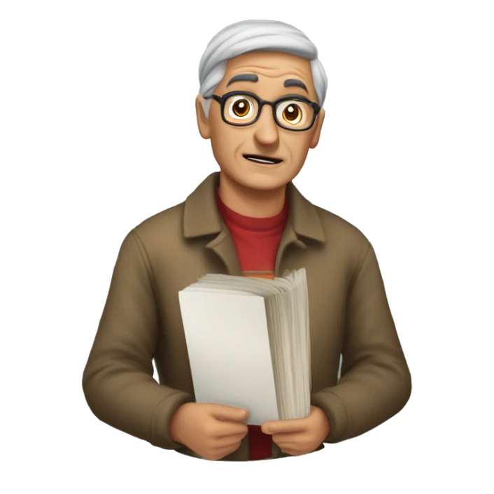 Dame un emocional de Gregorio samsa en su cuarto el día que se despertó con un cuerpo de cucaracha del libro la metamorfosis  sticker