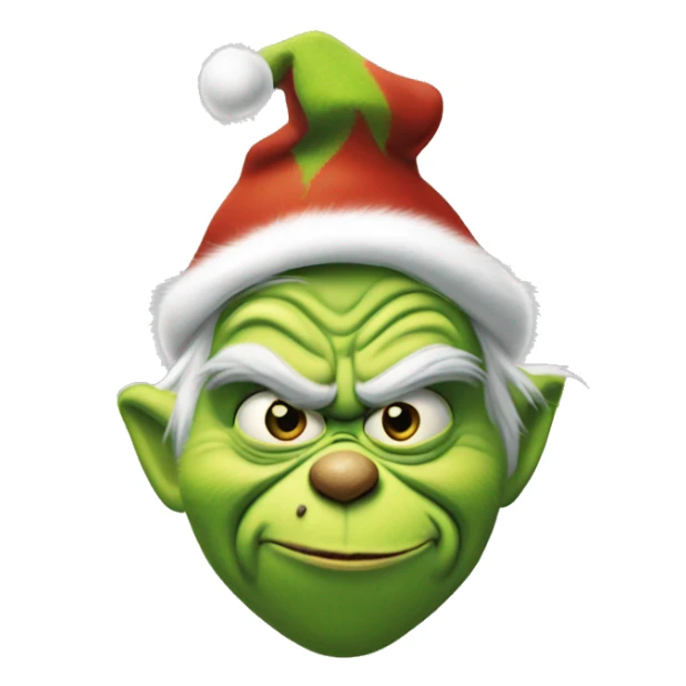 Grinch ￼ sticker