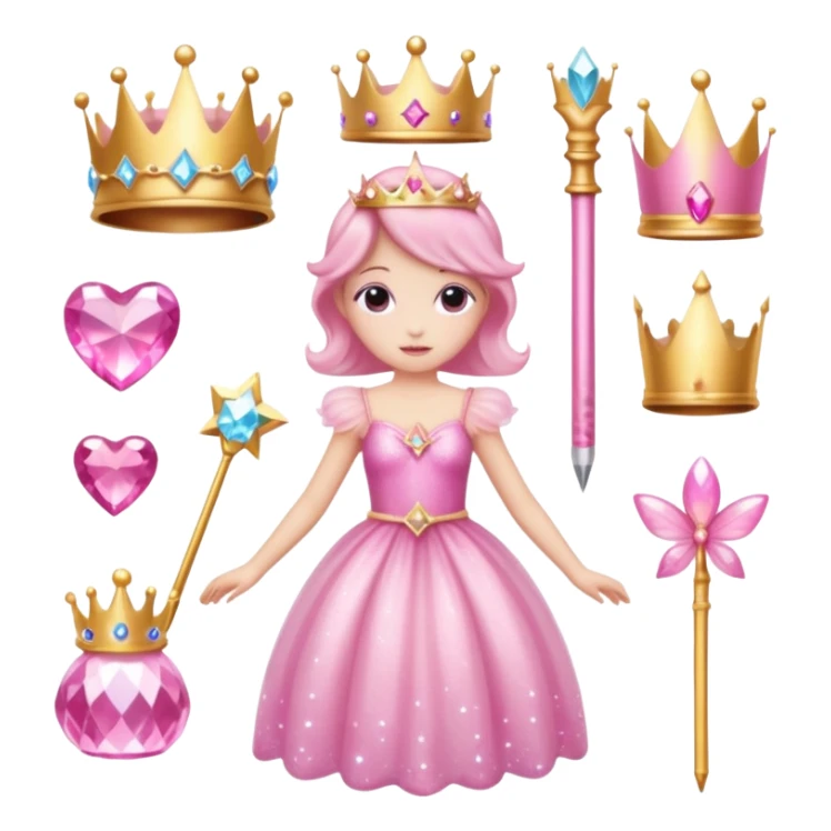 pink fairy girly aestetic items sticker