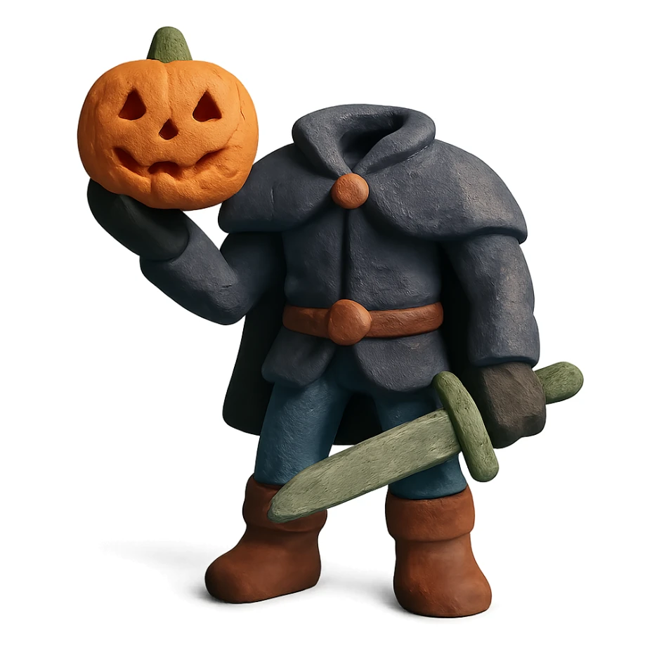headless horseman sticker
