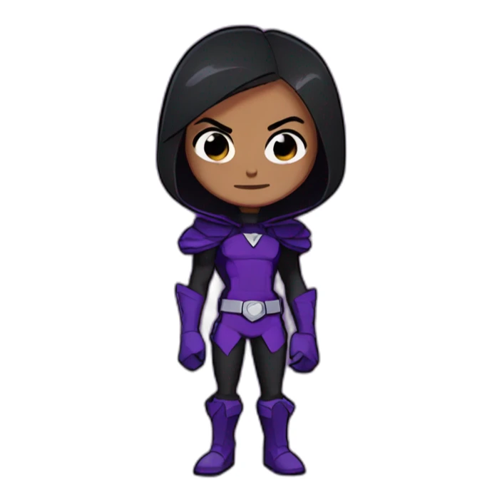 Teen titans go Raven sticker