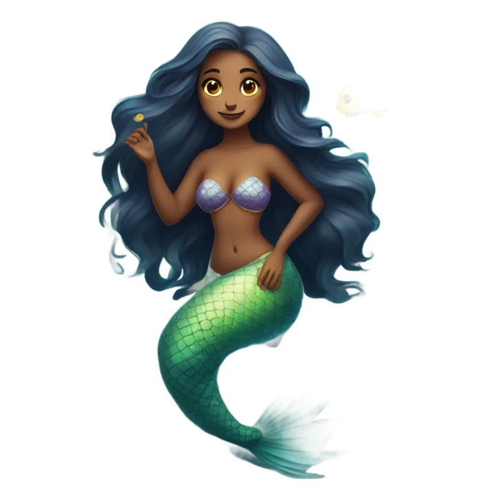 mermaid of the sea no woke sticker