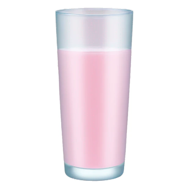 pale pink water tumbler sticker