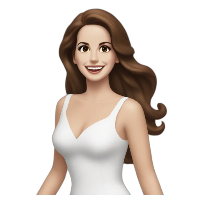 Lana del Rey happy dance sticker