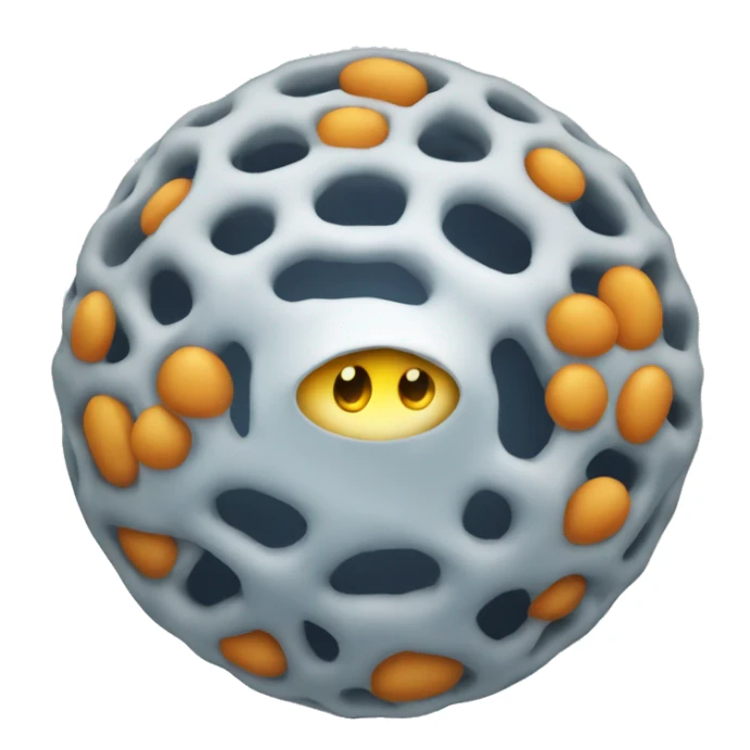 Make a cell that is part of science  sticker