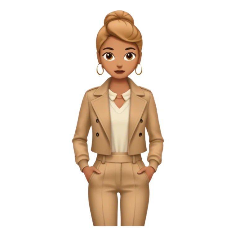 a fashion model slaying on the runway sticker