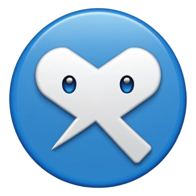 İstagram mavi tik faka sticker