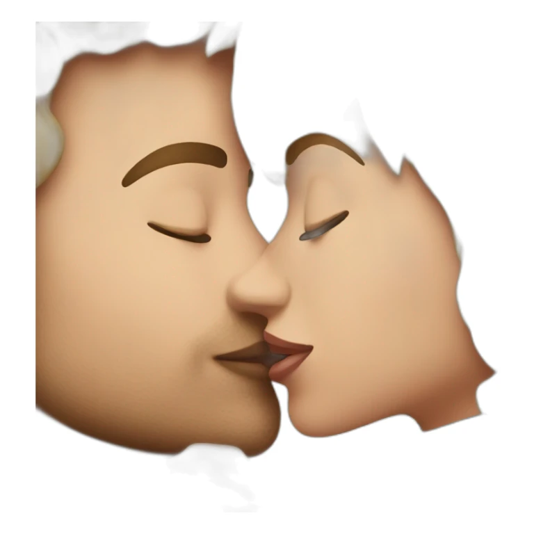 Kissing  sticker