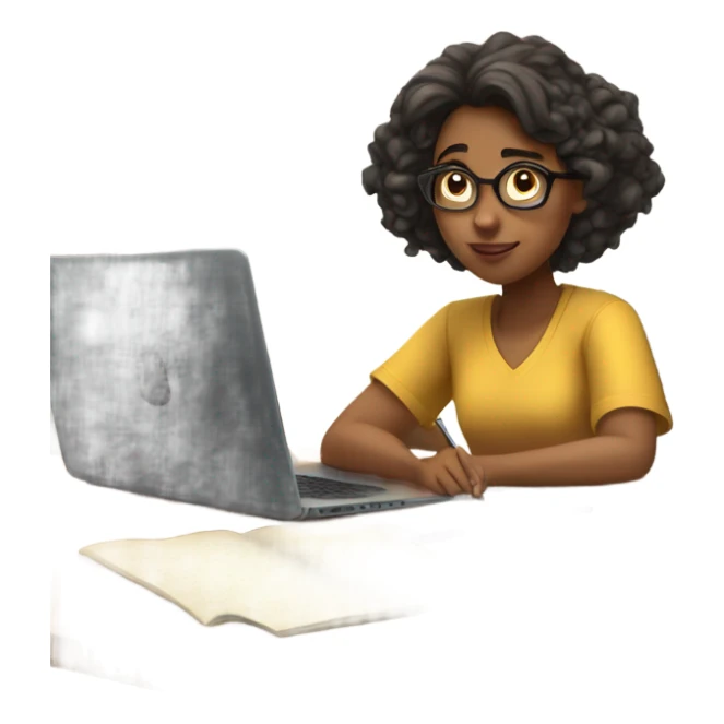 girl law student cramming studying sticker