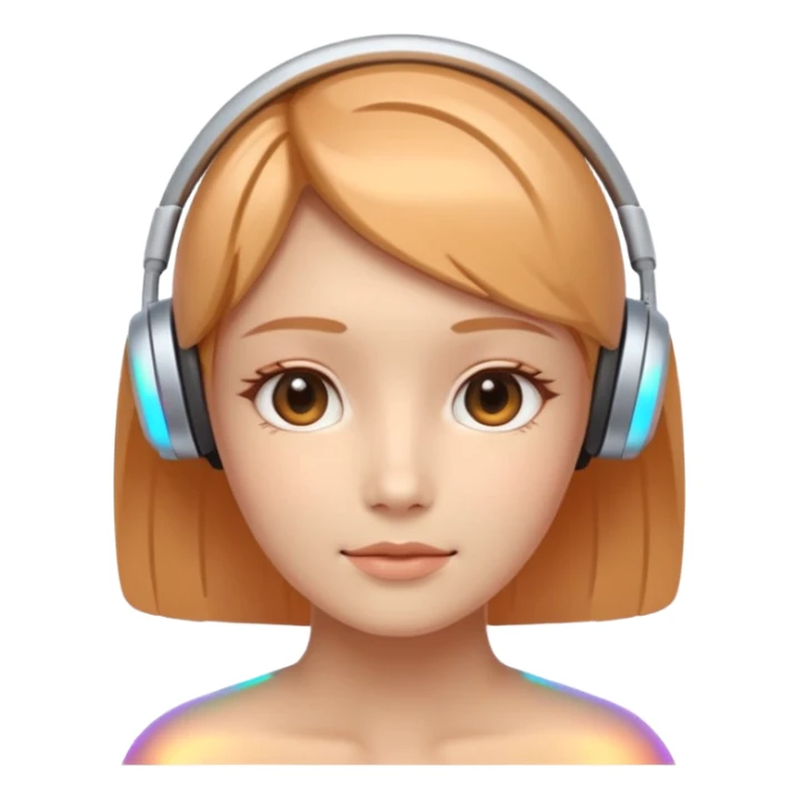 AI Ptch Agent holo-human-like Cyber AI face, warm, calm and friendly. Holographic look.Soft AI face with a listening, welcoming expression, minimal facial lines, calm eyes. Minimalistic presentation. sticker