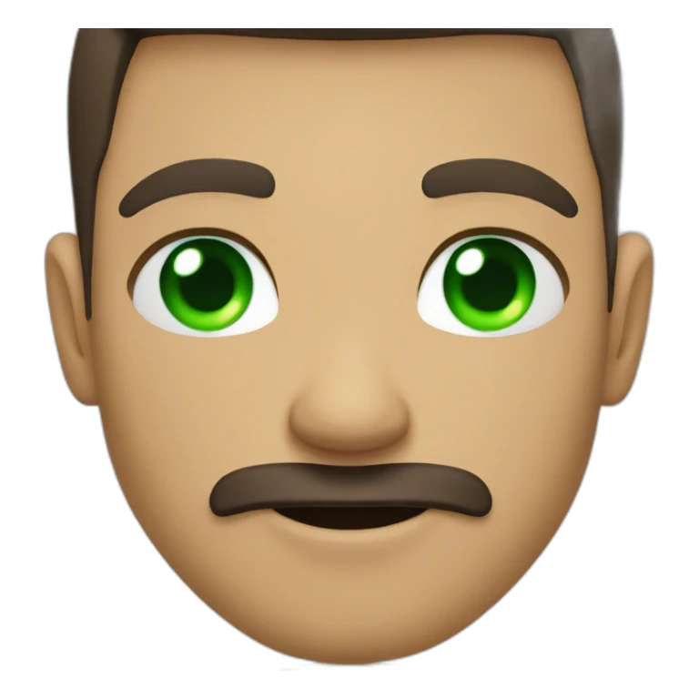 lightskin guy with thumb up and green eye sticker