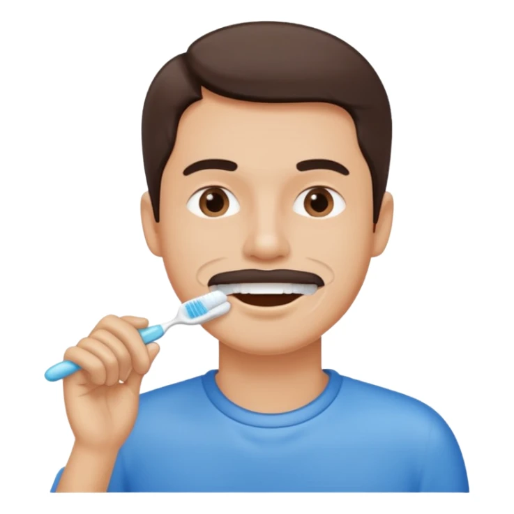 create a hand drawn icon fine line style with a men doing habits sticker