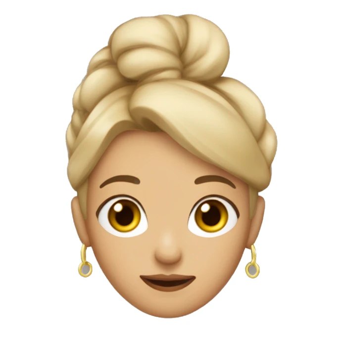 Mulher loira cabelos compridos olhos castanhos claro com sacolas em maos sticker