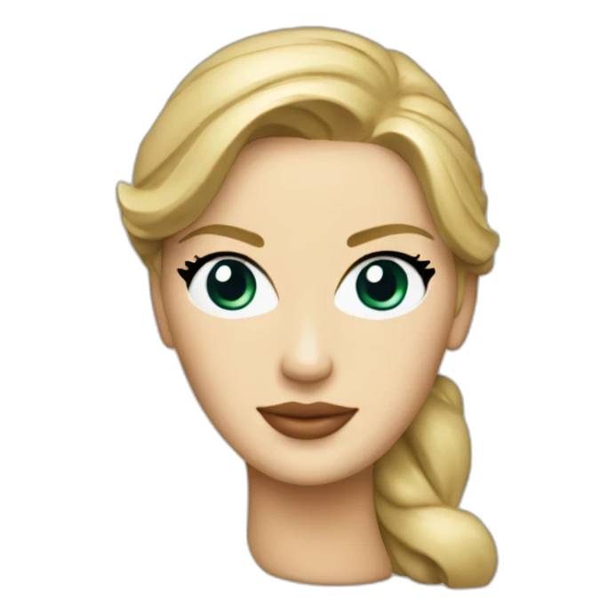 Political ivanka trump tall figurine sticker