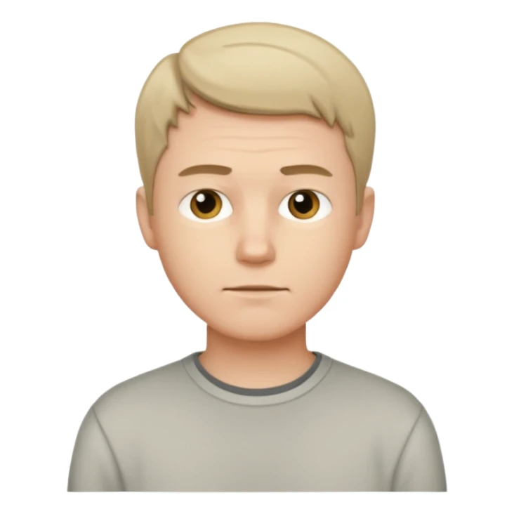 customer. 1 person only white male with shoulder normal person cloths sticker