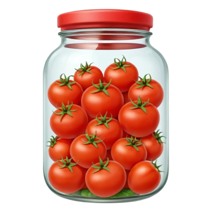 Jar of tomatos sticker