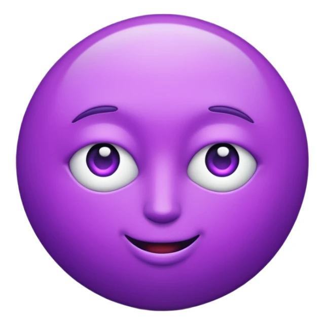 purple world sticker