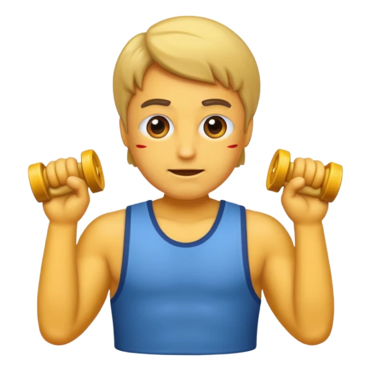 Costas musculosas sticker