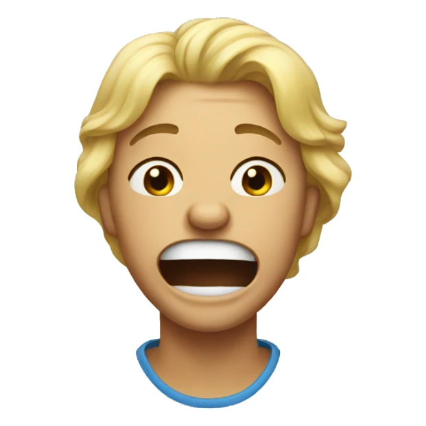 Men crying woman laughing sticker