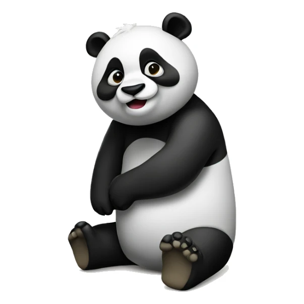 Panda drunk  sticker