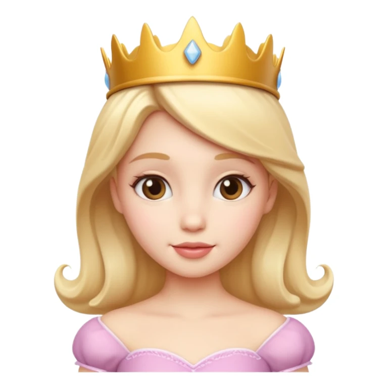 Creami bel la principessa cute e bella 3d sticker