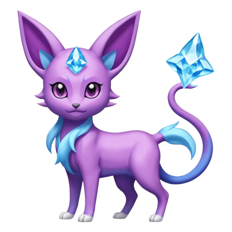 Espeon-Suicune-Amaura-fusion sticker