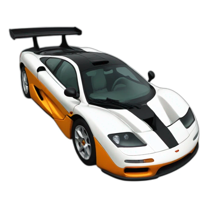 Mclaren f1 papaya sticker