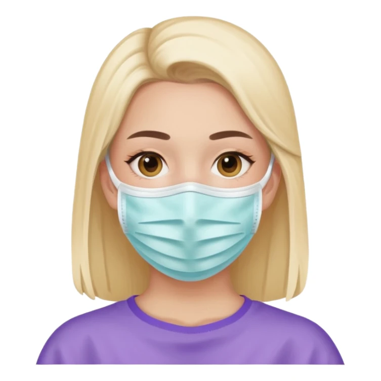 cute pastel colors skin care sticker