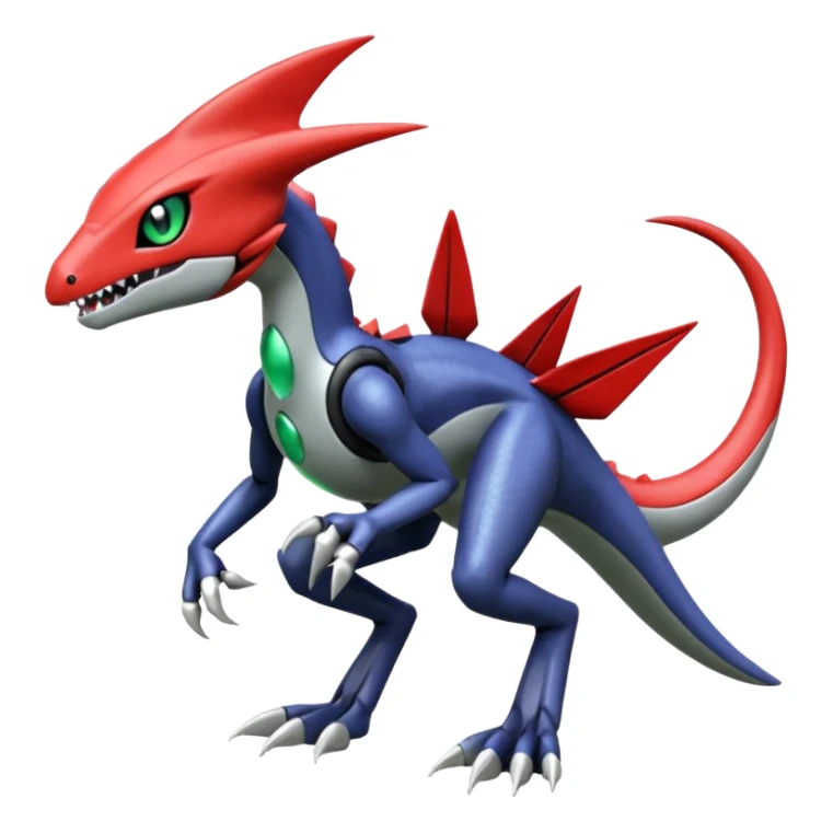 Meloetta-Scizor-Garchomp-Pokémon-Digimon-Fakémon-creature sticker