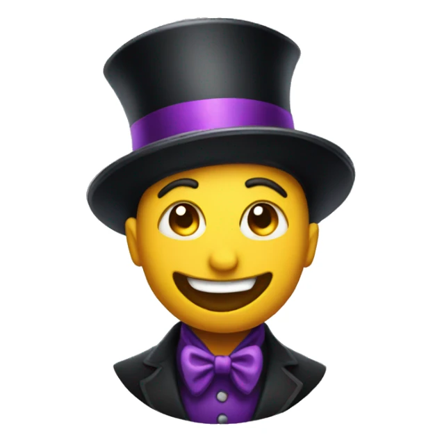 magician emoji wink sticker