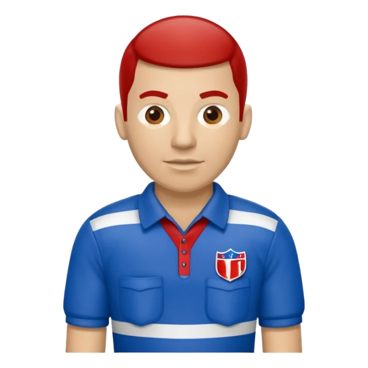 referee american football blue (#00A3E0) and red (#F9423A) sticker