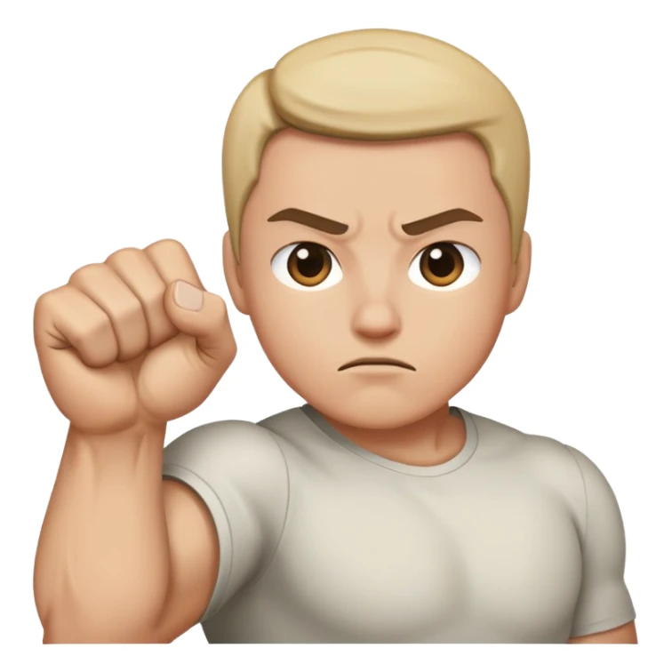 Fight the power fist sticker