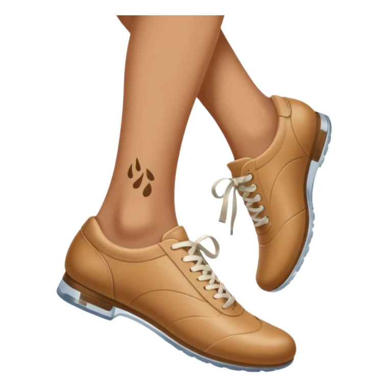 a shoe with a foot inside, stepping and showing a clear shoe print below. and leg with motion line







 sticker