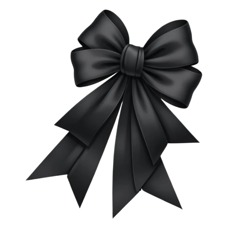 Lazo de luto sticker