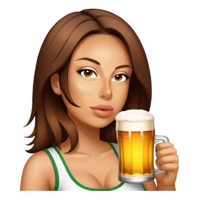 Cerveza Drinker sticker