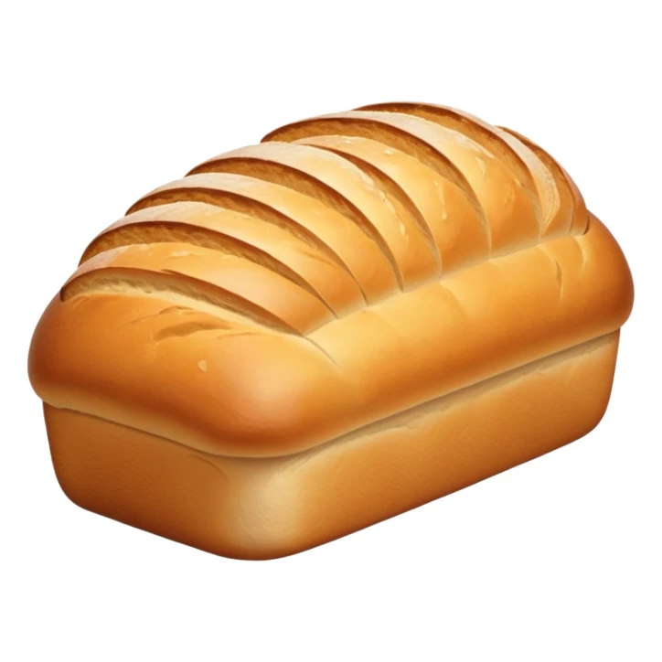freshly baked crusty loaf of bread sticker
