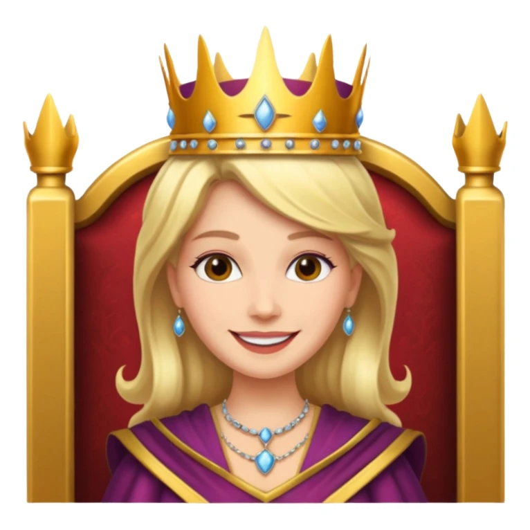 queen-in-game-of-throne smile sticker