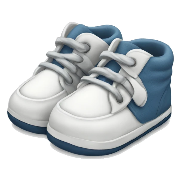 Pair of shoes for a baby boy sticker